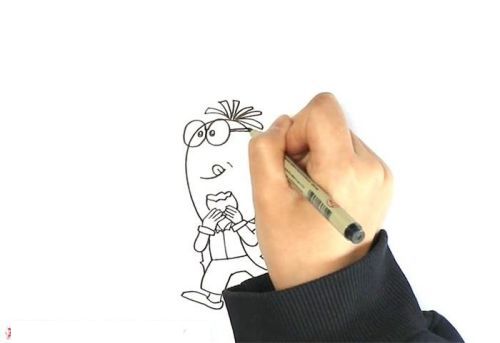 可爱彩色萝卜简笔画怎么画 简单卡通萝卜简笔画步骤图解