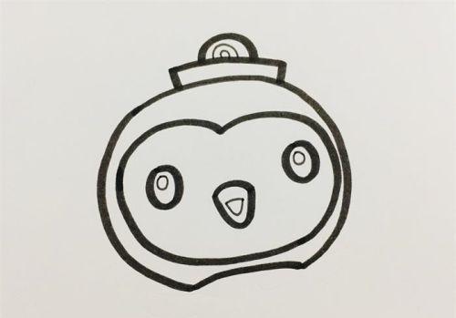 彩色小企鹅简笔画大全 可爱带颜色小企鹅简笔画画法教学